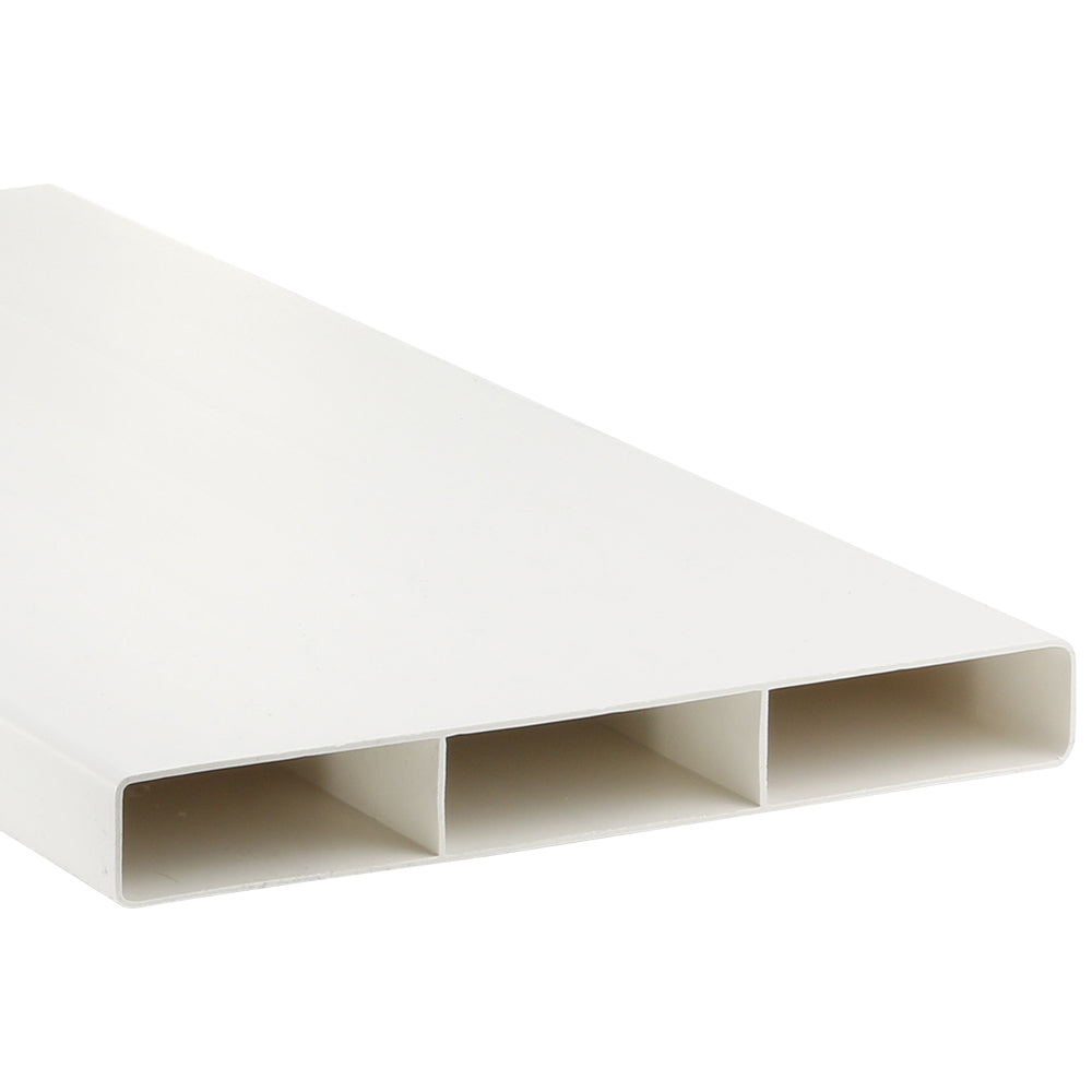 PVC Flachkanal ultraflach, starr 234x29 mm, Länge 2000 mm