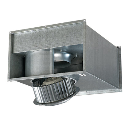 Schallgedämmter Ventilator für Lüftungskanal 600x300 mm