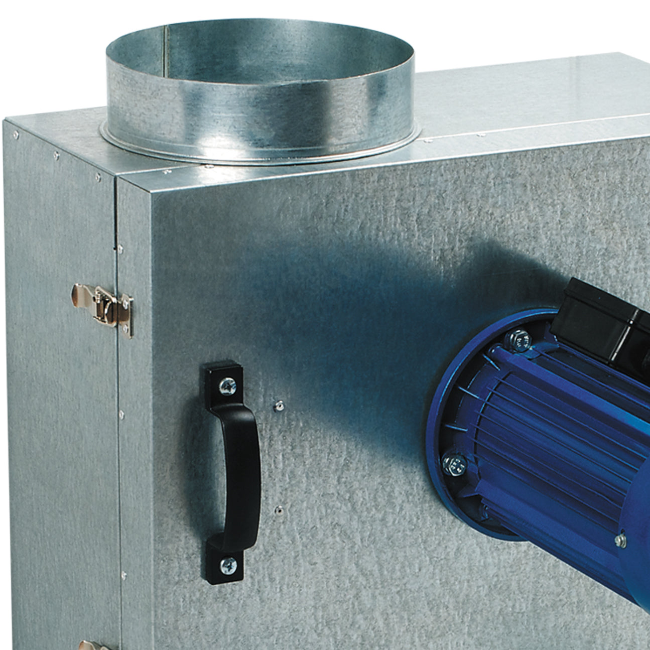 Schallgedämmter Rohrventilator für Großküchen und Industrie Ø 160 mm