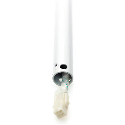 Verlängerungsstange für Deckenventilator weiß, Länge 455 mm